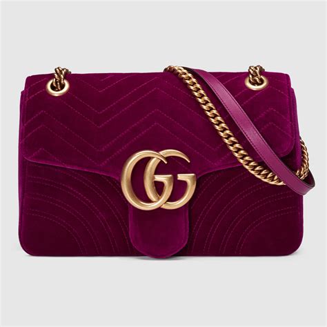 gucci marmont velvet replica|authentic gucci marmont small bag.